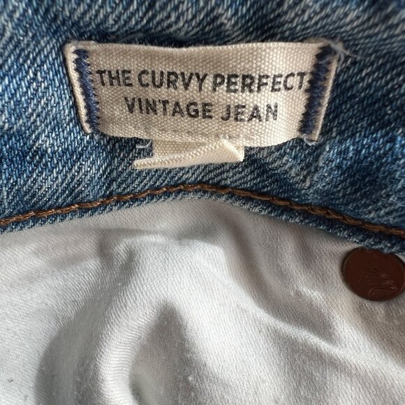 Madewell The Tall Curvy Perfect Vintage Jeans Sz 26T - Picture 4 of 5